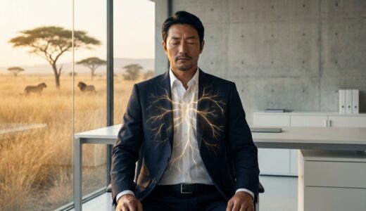 呼吸の「バグ」が人生を壊す。🦁なぜ深呼吸は逆効果なのか？ 二酸化炭素を味方につけ、脳を静寂へ導く生存戦略